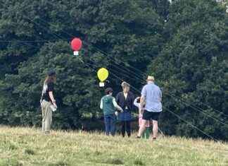 Filming of Latest Bridget Jones Movie on Hampstead Heath news-01082024-112431
