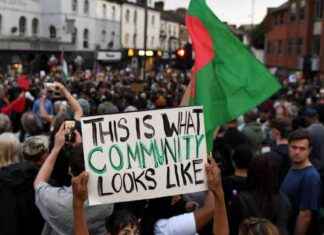 Counter-Protesters Overwhelm UK Streets as Far-Right Unrest Fizzles Out news-08082024-085251