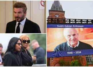 Celebrity Attendance at Sven-Goran Eriksson’s Funeral: David Beckham and Nancy Dell’Olio Pay Their Respects news-13092024-114005