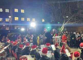 Mayor of Uxbridge switches on Christmas lights in festive event news-21112024-123813