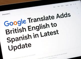 Google Translate Adds British English to Spanish in Latest Update
