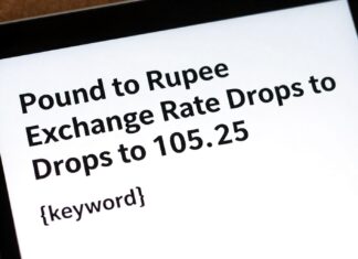 Pound to Rupee Exchange Rate Drops to 105.25 Today