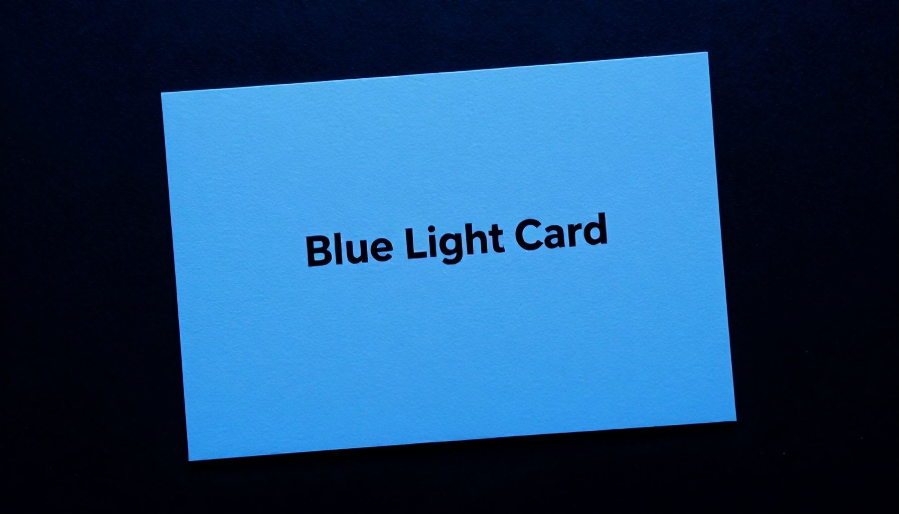 Key Features of the Blue Light Card Revealed