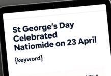 St George’s Day Celebrated Nationwide on 23 April