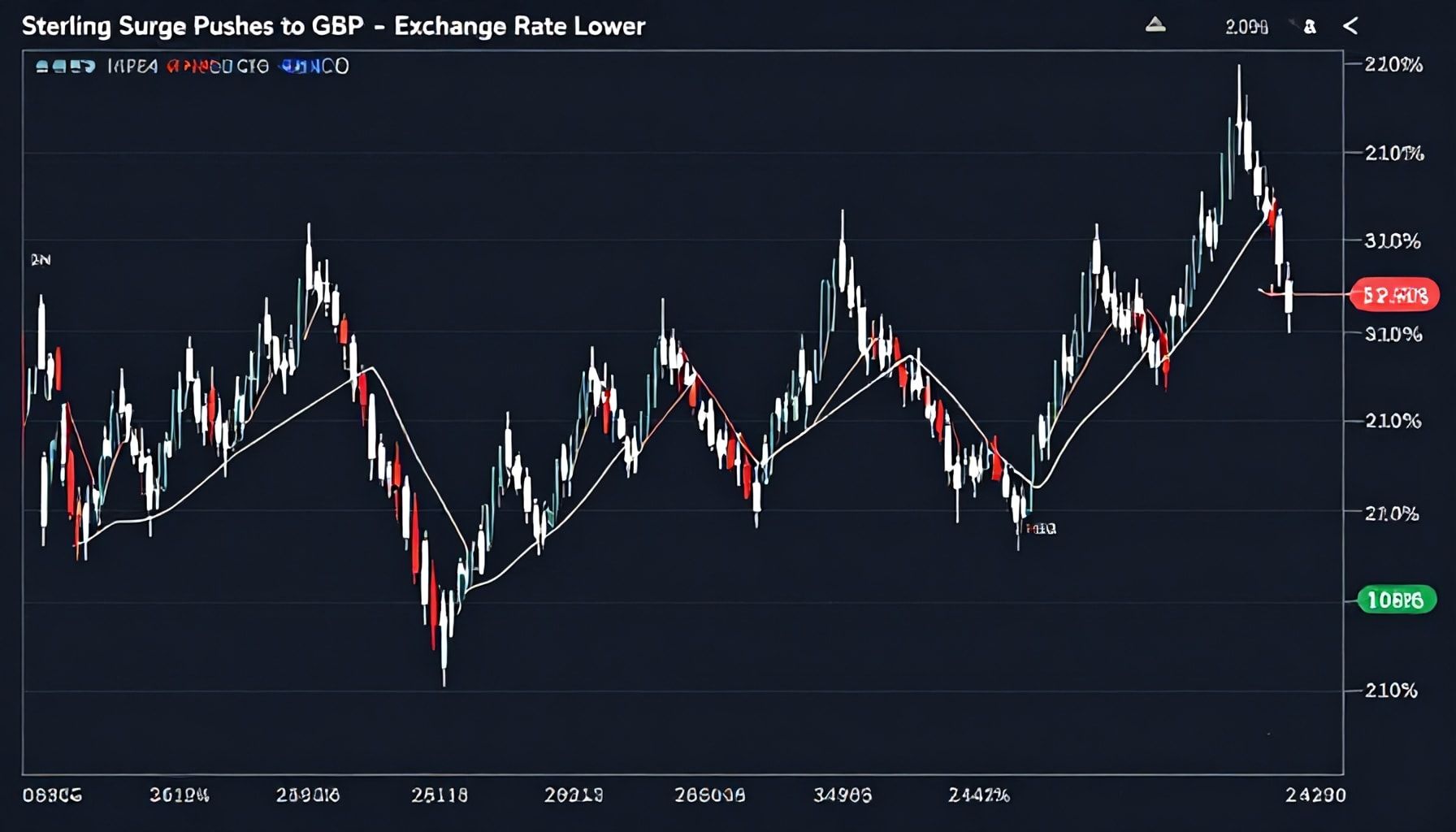 Sterling Surge Pushes USD to GBP Exchange Rate Lower*