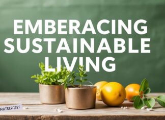 Embracing Sustainable Living: Tips for a Greener Lifestyle Embracing Sustainable Living: Tips for a Greener Lifestyle