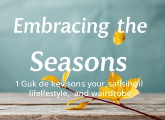 Embracing the Seasons: A Guide to Transitioning Your Lifestyle and Wardrobe Embracing the Seasons: A Guide to Adapting Your Lifestyle and Wardrobe