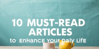 10 Must-Read Articles to Elevate Your Everyday Life 10 Must-Read Articles to Enhance Your Daily Life