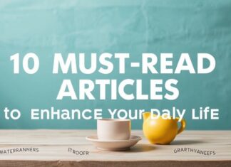 10 Must-Read Articles to Elevate Your Everyday Life 10 Must-Read Articles to Enhance Your Daily Life