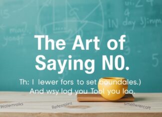The Art of Saying No: How I Learned to Set Boundaries (And Why You Should Too) The Art of Saying No: How I Learned to Set Boundaries (And Why You Should Too)