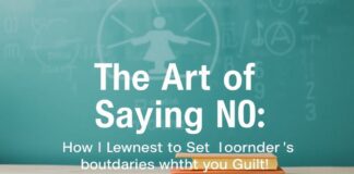 The Art of Saying No: How I Learned to Set Boundaries Without the Guilt The Art of Saying No: How I Learned to Set Boundaries Without the Guilt